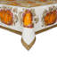 Pumpkin Tablecloth in Orange & Mustard-769244848-769244849