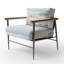 Fauteuil côtier rembourré Coastal Beach Minimal Scenery III-1526821649