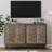 Vintage Sideboard Buffet Cabinet, Retro Accent Console