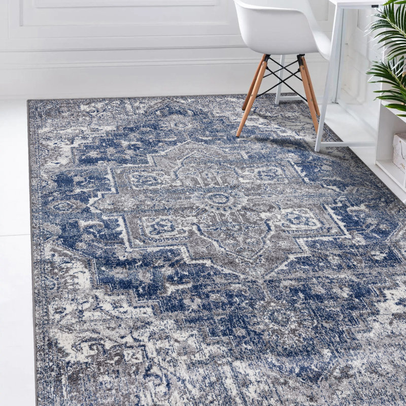 Mannsville Oriental Indoor Rug, Rectangle 6' x 9'