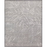 Cyprus Abstract Area Rug in Gray/Silver
