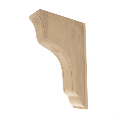 RWC905 3'' H x 14'' W x 9'' D Wood Bracket / Corbel