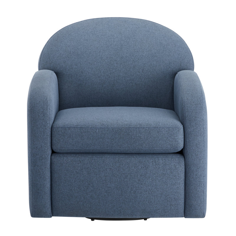 Chaise pivotante Edie (chaise incluse seulement), Bleu
