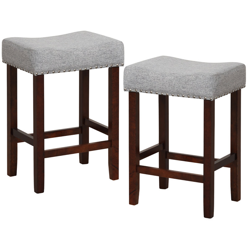 Tabouret de bar et de comptoir, Tabouret de comptoir (siège d'une hauteur de 25 p, gris