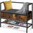 Storage Shoe Bench With Padded Seat, Entryway Bench