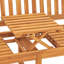 Banc de jardin en teck