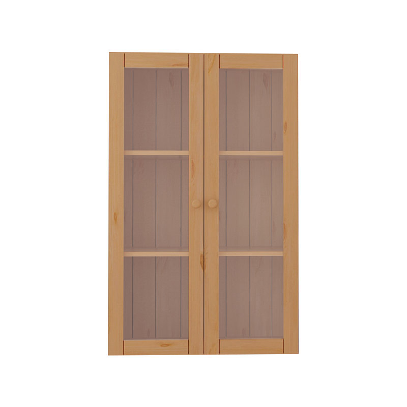 Anita Glass doors 2 pcs, Stained Wax