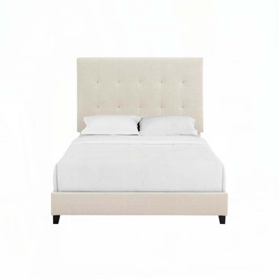 Tufted Upholstered Platform Bed