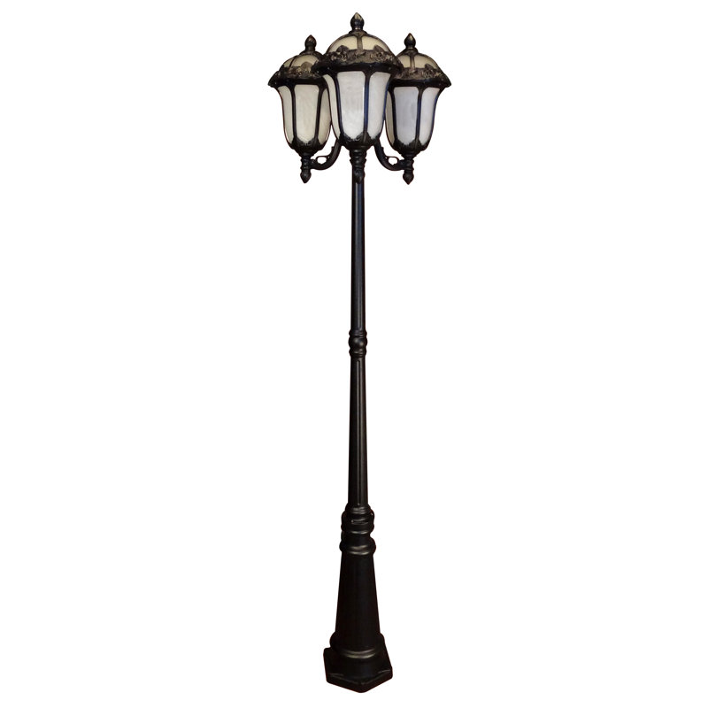 Morningside Drive Lamp Post (Full), Seedy, Black