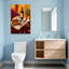 Mode nature morte avec vin et fruits-1190786513