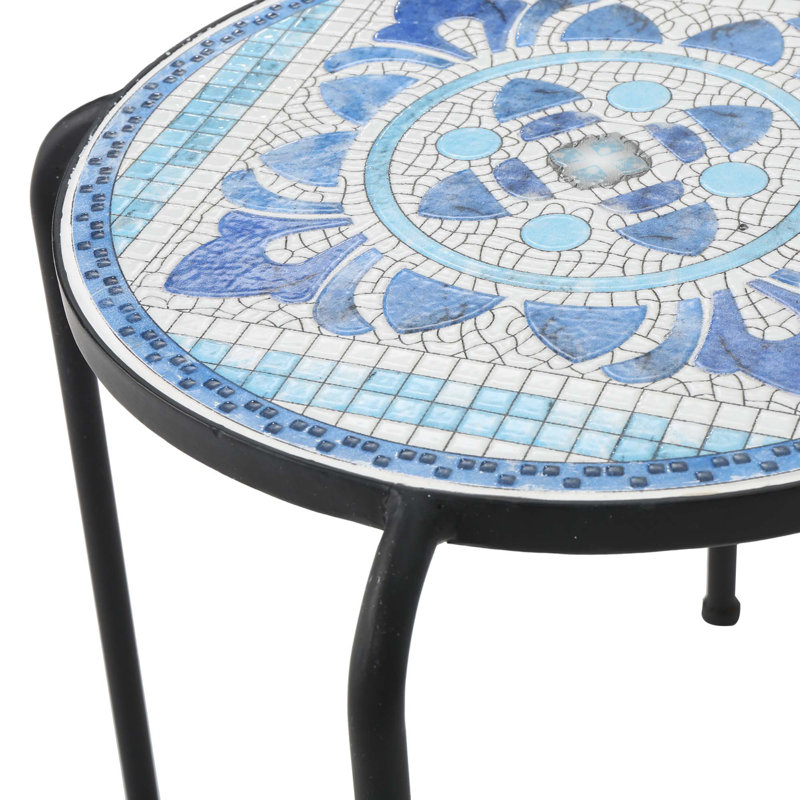 Table de bout en céramique pour l'extérieur