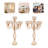 5 Arm Bowl Crystal Candelabra Table Centerpieces Decor-1520201411