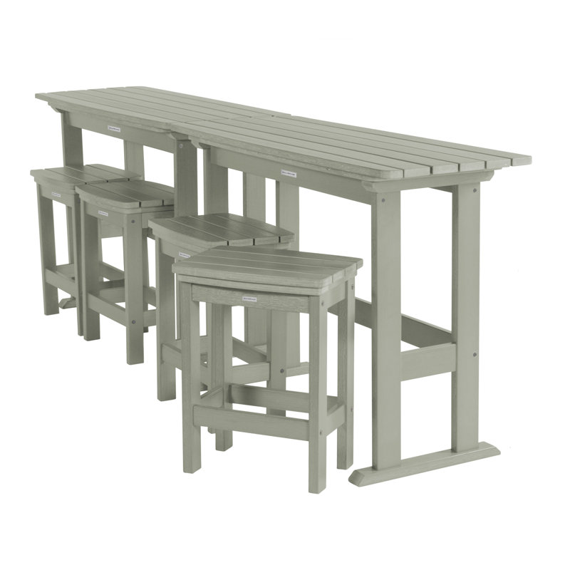 Arihaant 4 - Person Patio Dining Set with Rectangular Table, Eucalyptus