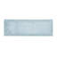 Tapis bleu pour salle de bain réversible 21 x 34 po, 100% coton, 3000 g / m²