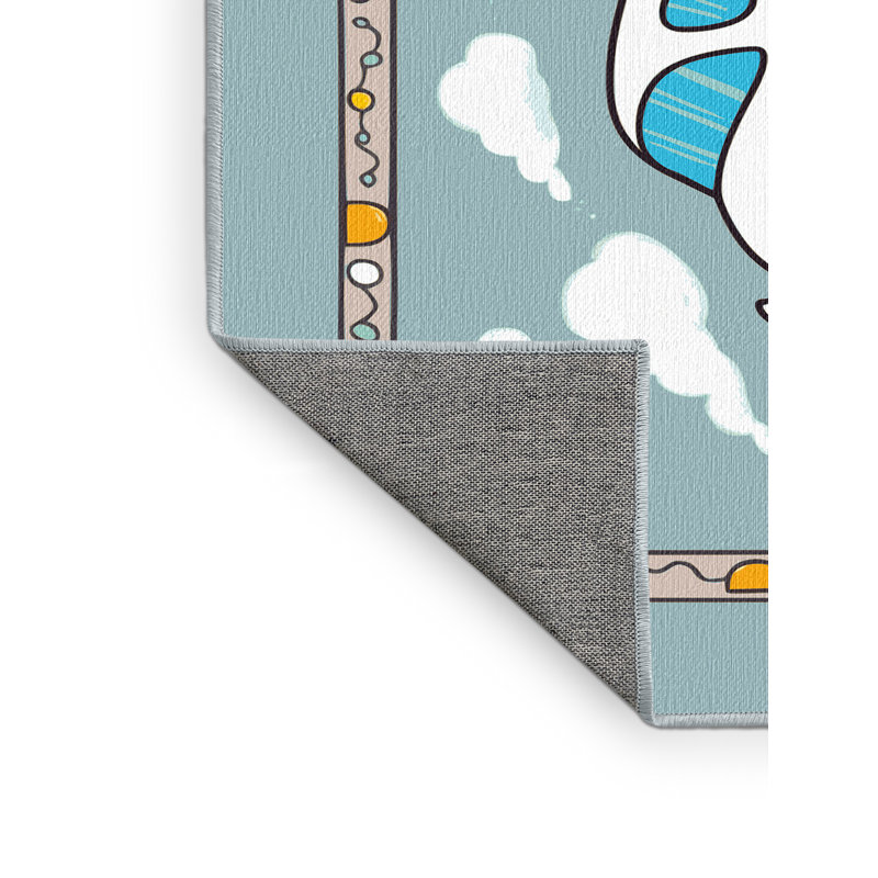 Tapis pour enfants East Urban Home, Rectangle 6 pi x 9 pi