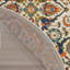 Tapis beige / bleu / orange Whitingham-667355730