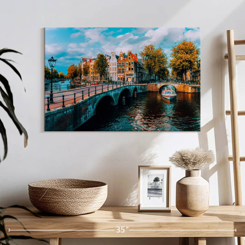Canal Sirci Amsterdam, H 16 po x l 24 po