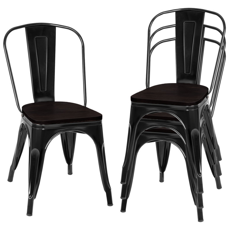 Somnus 45cm H Side Chair in Black