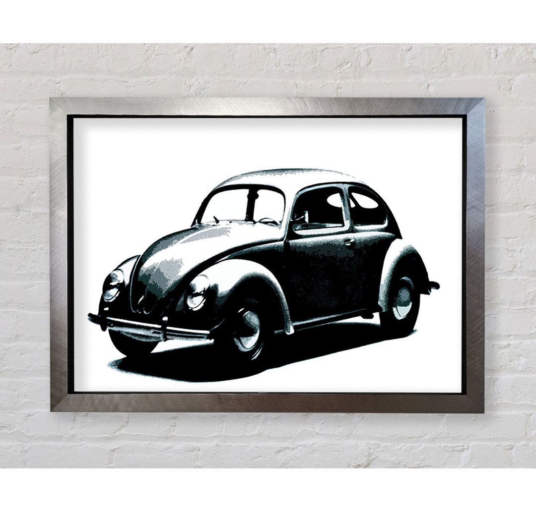 Classic Vw Beetle - Einzelner Bilderrahmen Kunstdrucke