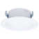 10 Watt LED High Output Downlight Retrofit 4 Inch 27K/30K/35K/40K/50K CCT Selectable Round White Finish