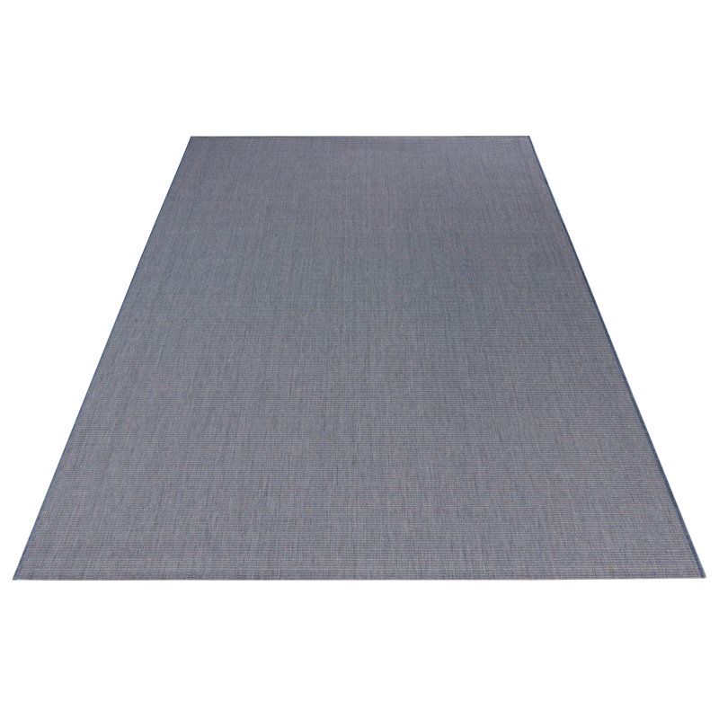 Meadow Flatweave Blue Rug, Rectangle 240 x 340cm