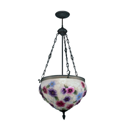 Luminaire suspendu inversé 3 lumières Cosmos