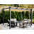 Atlantics Outdoor Retractable Pergola with Sun Shade Canopy 10' x 13'-148388954