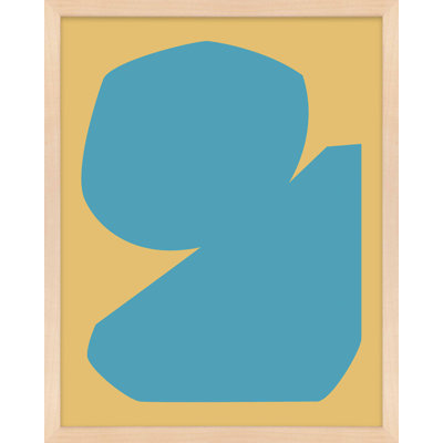«Blue Study 2» par Michael Kempen - reproduction d'un seul cadre