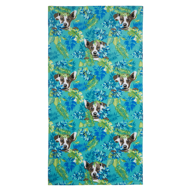 Serviette de plage 100% coton Augie