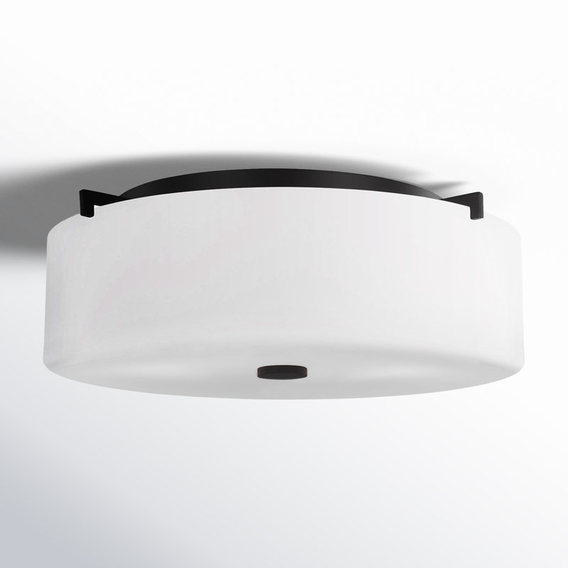 Spencer 3-Light Flush Mount, Oil Rubbed Bronze, No, No