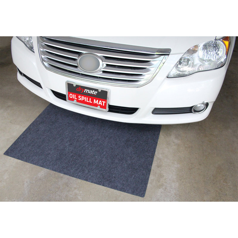 Tapis anti-déversement d'huile, protège le plancher du garage, absorbant, imperméable, réutilisable, lavable