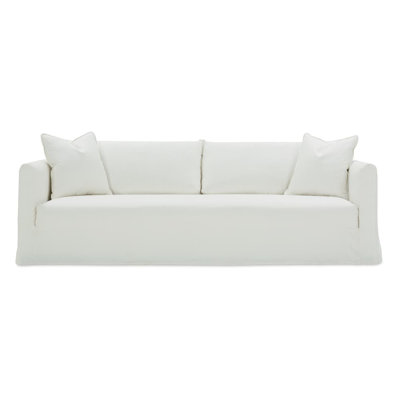 Kaney 90'' Round Arm Standard Slipcovered Sofa