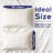 American Soft Linen 100% Cotton Percale Pillowcase Set (Set of 2) - Soft, Breathable, Hotel Quality Pillow Covers-129538062-129538063