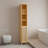 Bamboo Thin And Tall Storage Cabinet