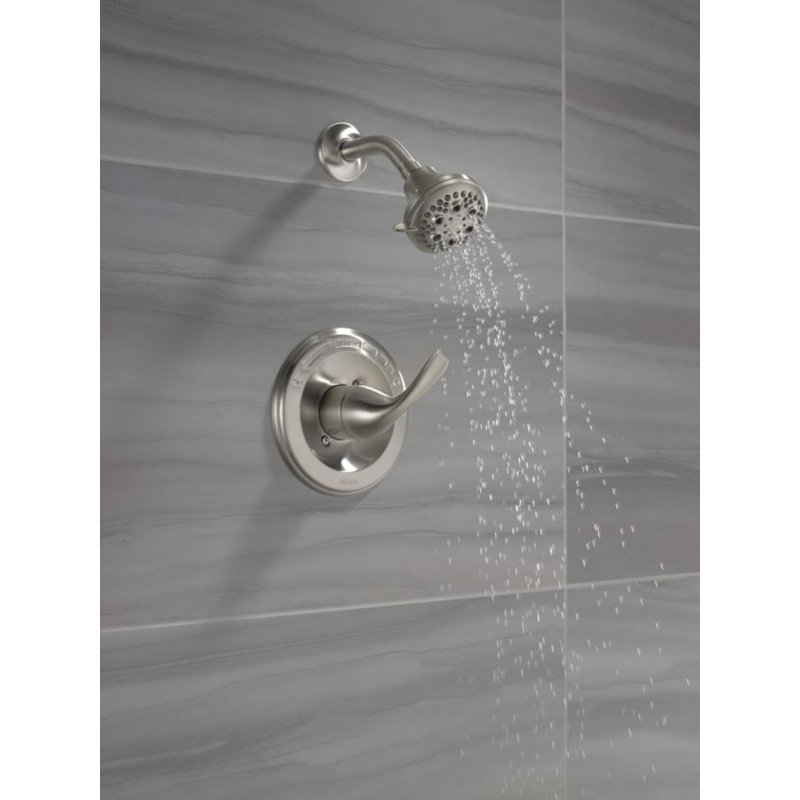 Classic Single-Function Shower Faucet Set, Shower Valve Trim kit, Brilliance Stainless