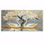 Cygnes gris et or Love Under Cherry Blossom II - Ensemble de décoration murale cerisier en fleurs-2088965881