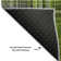 Premium Machine Washable Cerrito AMF541 Green Rug