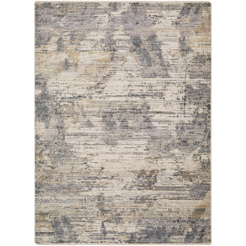 Donnye Abstract Indoor Rug, Rectangle 8'10" x 13'