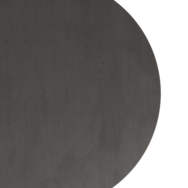 Samara Round Mahogany Wood Dining Table