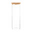 Argon Tableware - Glass Scandi Storage Jars with Cork Lids-61891798