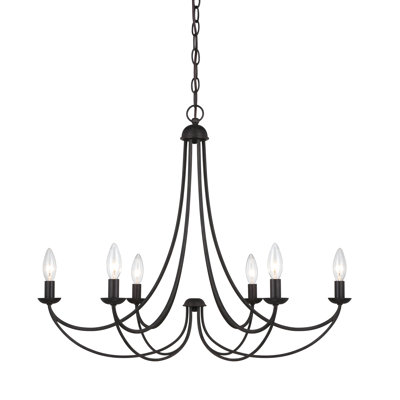 Lustre de style bougie classique Drea