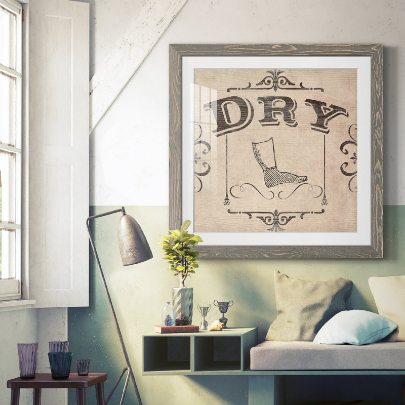 Impression sur mesure Adagio III-Premium - prête à être accrochée, Encadré gris, H 20 po x l 20 po x P 1 po
