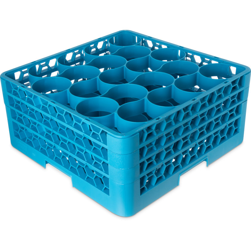 Support à 20 compartiments en verre avec 3 rallonges OptiClean ™ NeWave ™