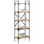 174cm H x 53cm W Metal Bookcase-955379993