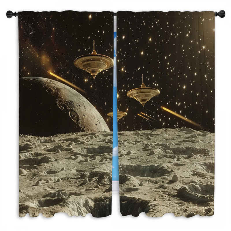 Paire de rideaux obscurcissant Paree, L 56 po x L 78 po
