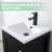 Wimer 18'' Small Bathroom Vanity with Ceramic Sink Top, Water Saving Faucet-1571987780