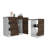 Kitchen Base Cabinet,Three Drawers, Two Internal Shelves