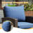 Swivel Patio Wicker Lounge Chairs with Cushions-1667446607-1667446604