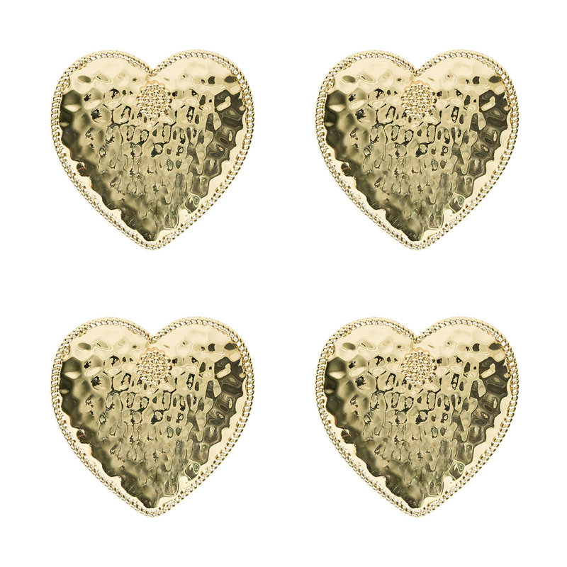 Berry & Thread Heart Napkin Rings (Set of 4)