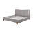 Melbourne Gray Chenillebed-2102401159
